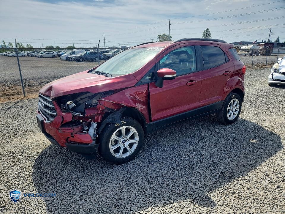 2019 FORD ECOSPORT SE – Lot 53213706 auction photo