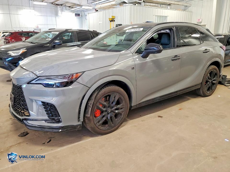 2025 LEXUS RX 500H F SPORT – Lot 53215316 auction photo