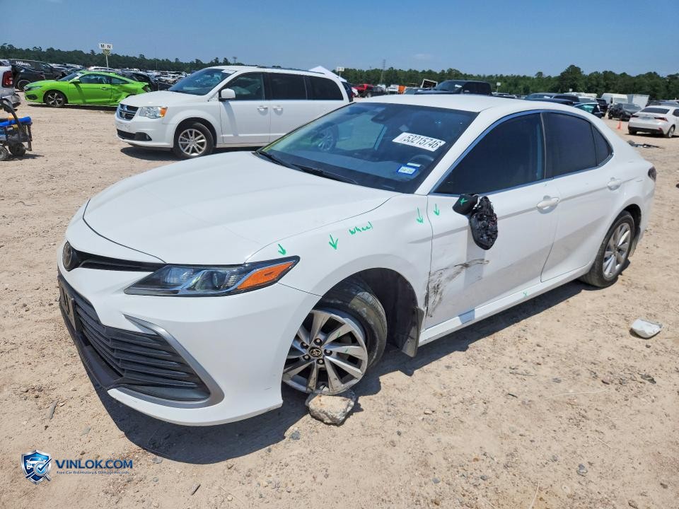 2022 TOYOTA CAMRY LE – Lot 53215746 auction photo