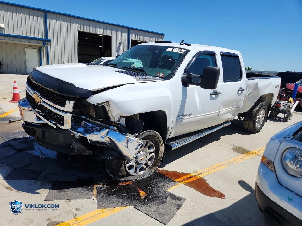 2012 CHEVROLET SILVERADO K2500 HEAVY DUTY LT – Lot 53216226 auction photo