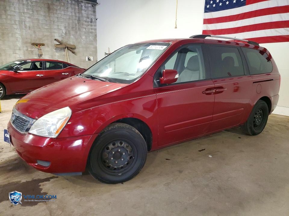 2012 KIA SEDONA LX – Lot 53216746 auction photo
