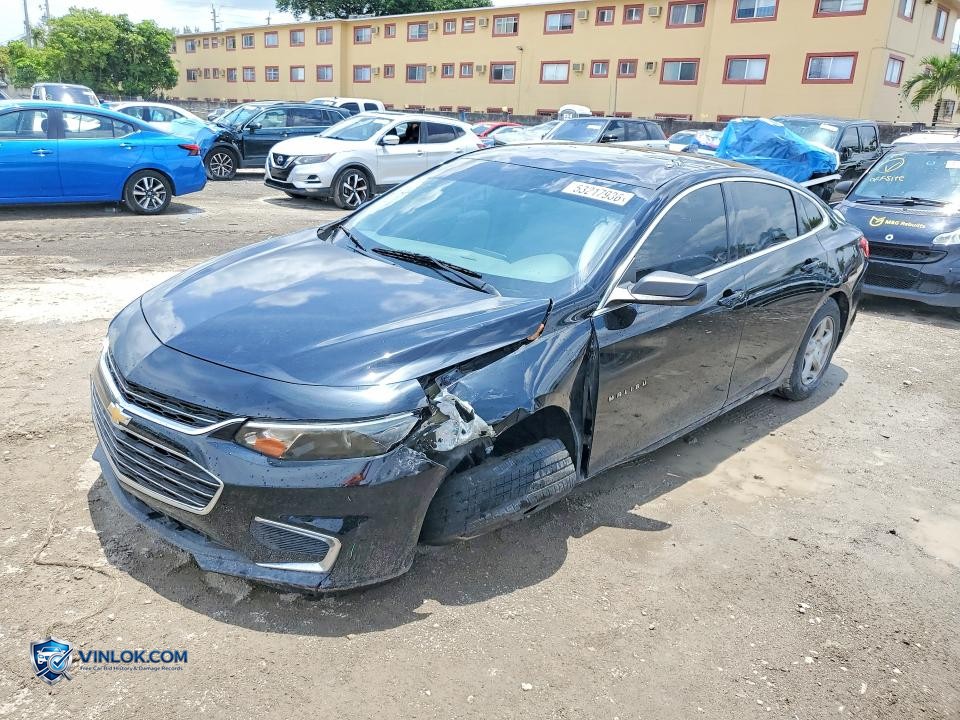2017 CHEVROLET MALIBU LS – Lot 53217936 auction photo