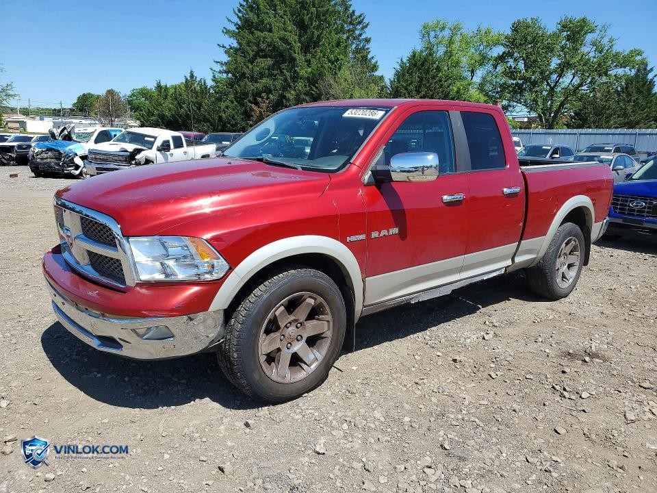 2010 DODGE RAM 1500 – Lot 53220286 auction photo