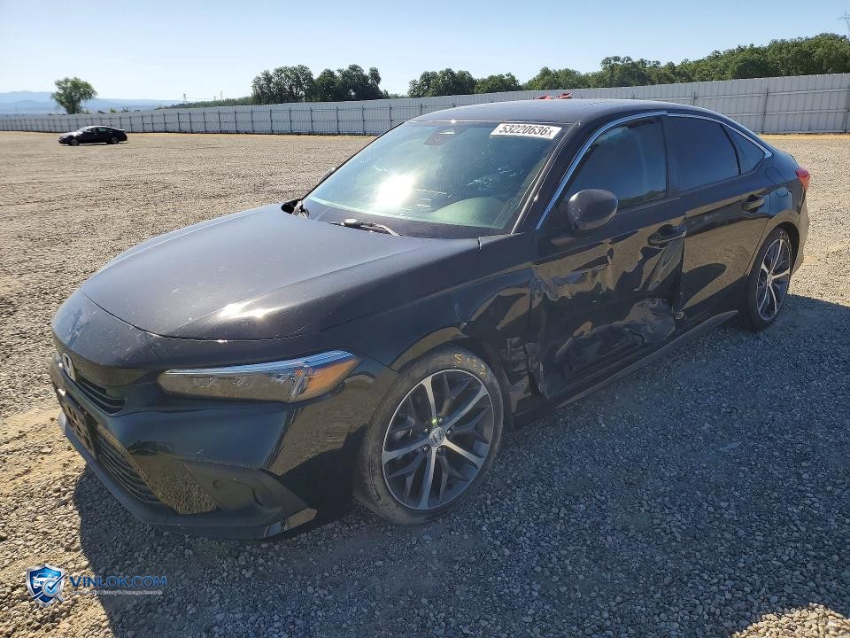 2022 HONDA CIVIC TOURING – Lot 53220636 auction photo