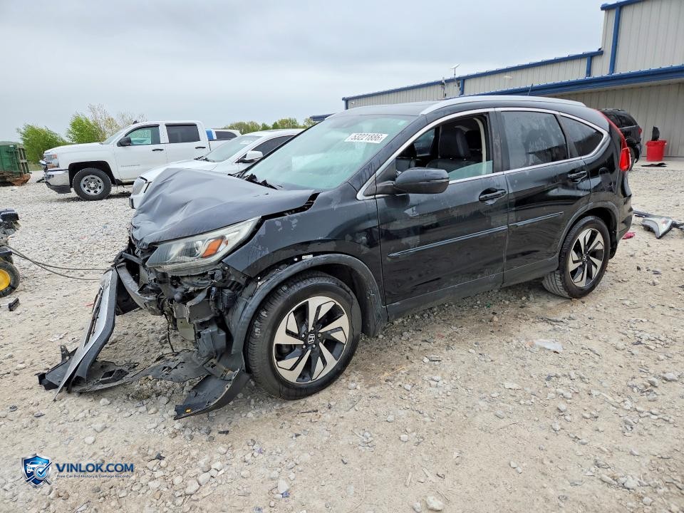 2015 HONDA CR-V TOURING – Lot 53221886 auction photo
