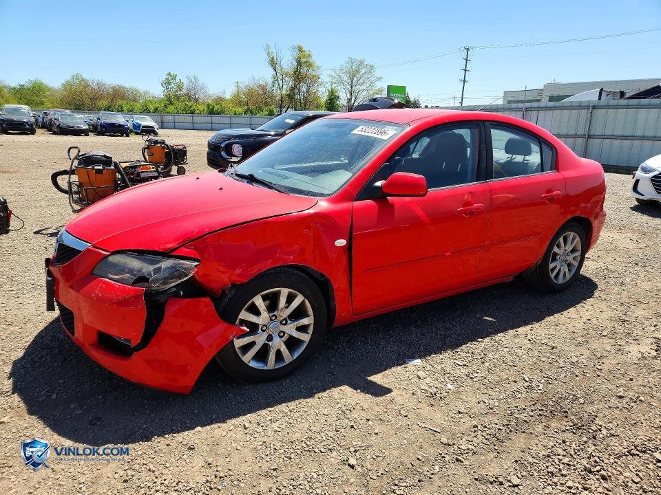 2008 MAZDA 3 I – Lot 53222896 auction photo