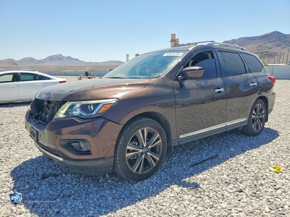 2019 NISSAN PATHFINDER PLATINUM – Lot 53224766 auction photo