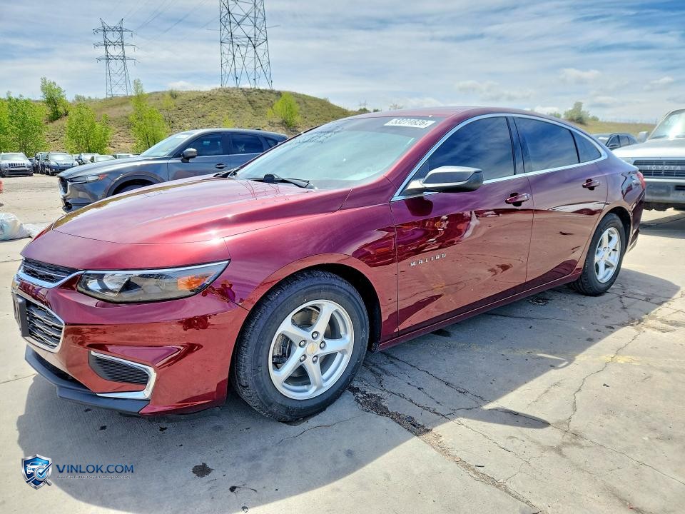 2016 CHEVROLET MALIBU LS – Lot 53224826 auction photo