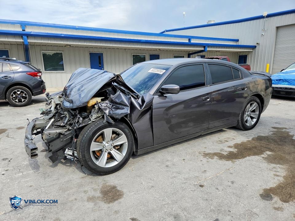 2016 DODGE CHARGER SXT – Lot 53226956 auction photo