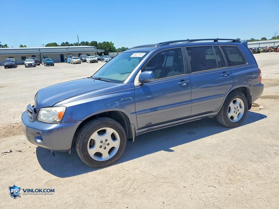 2005 TOYOTA HIGHLANDER LIMITED – Lot 53227576 auction photo
