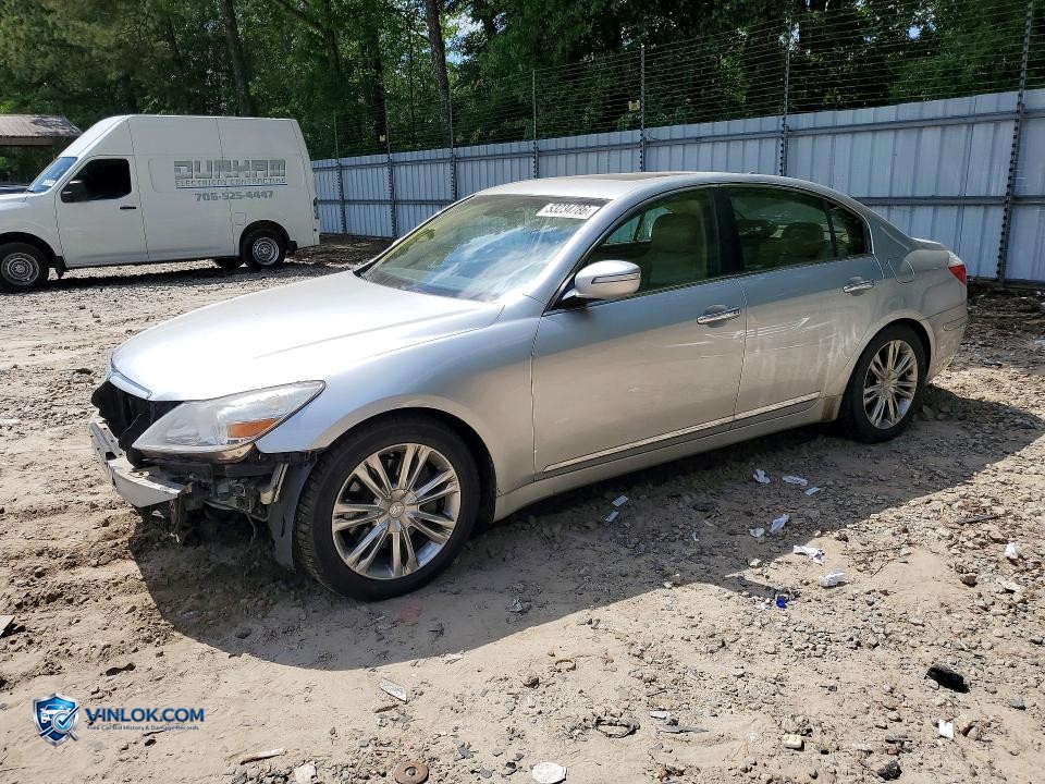 2011 HYUNDAI GENESIS 4.6L – Lot 53234786 auction photo