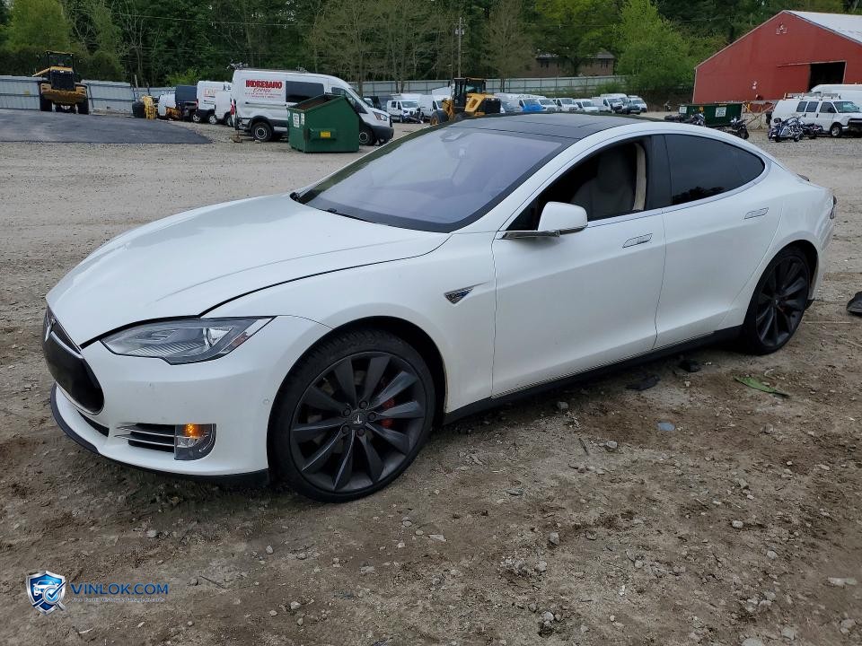 2015 TESLA MODEL S P90D – Lot 53234846 auction photo