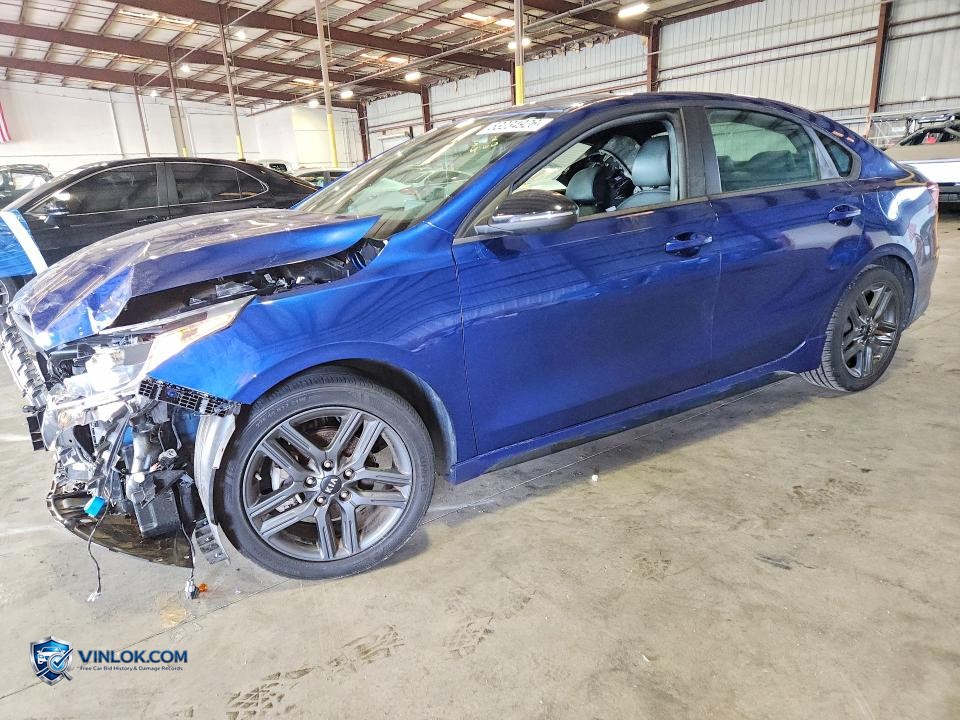 2021 KIA FORTE GT LINE – Lot 53234926 auction photo