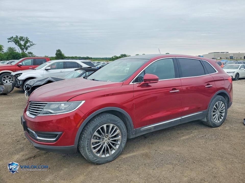2016 LINCOLN MKX SELECT – Lot 53236146 auction photo