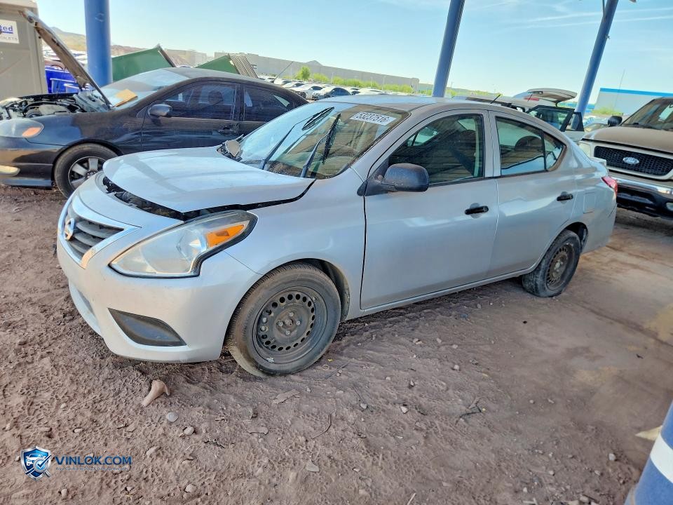 2015 NISSAN VERSA 1.6 S PLUS – Lot 53237516 auction photo