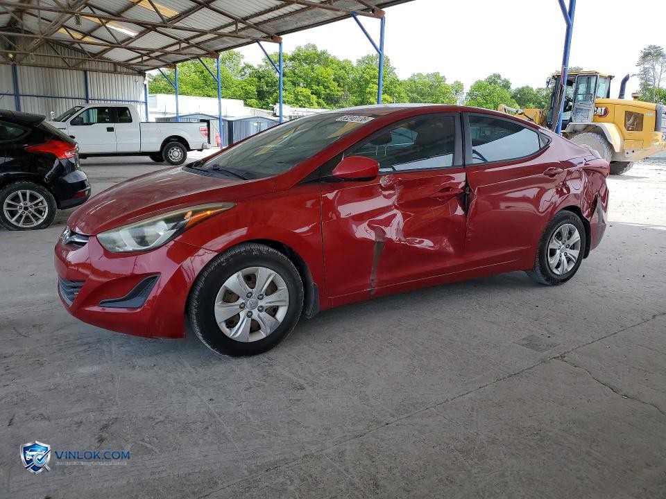 2016 HYUNDAI ELANTRA SE – Lot 53240136 auction photo