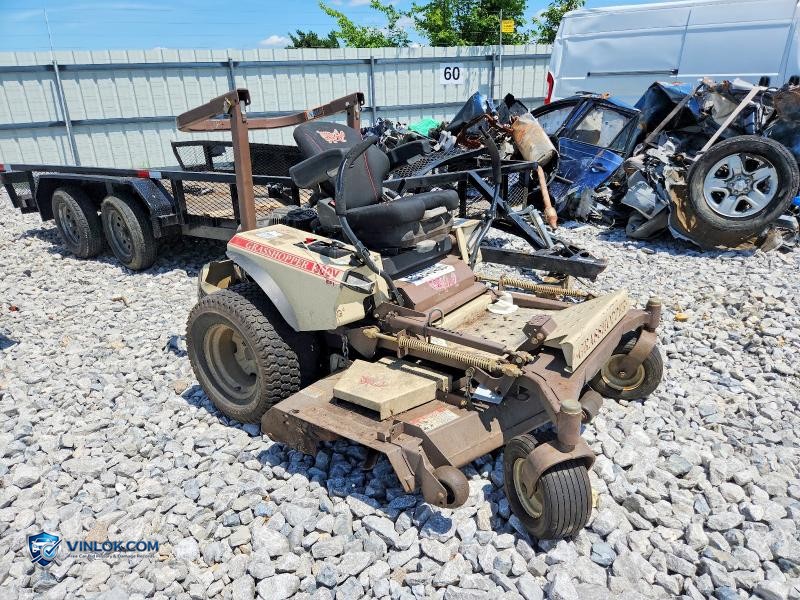 2020 GRASSHOPPER 300V EFI LAWN MOWER – Lot 53240406 auction photo