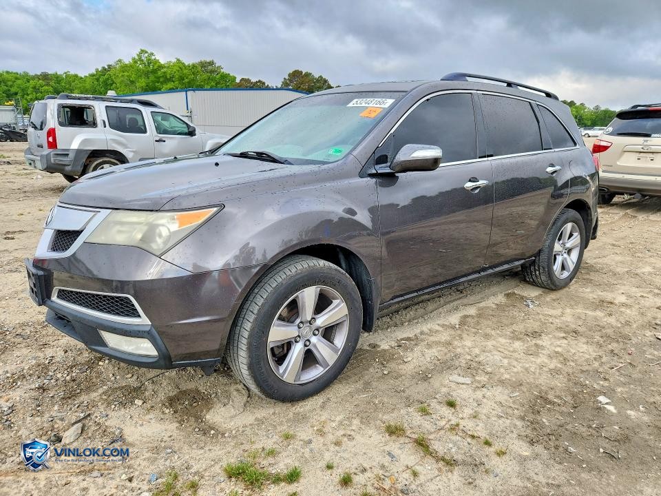 2012 ACURA MDX TECHNOLOGY – Lot 53248166 auction photo