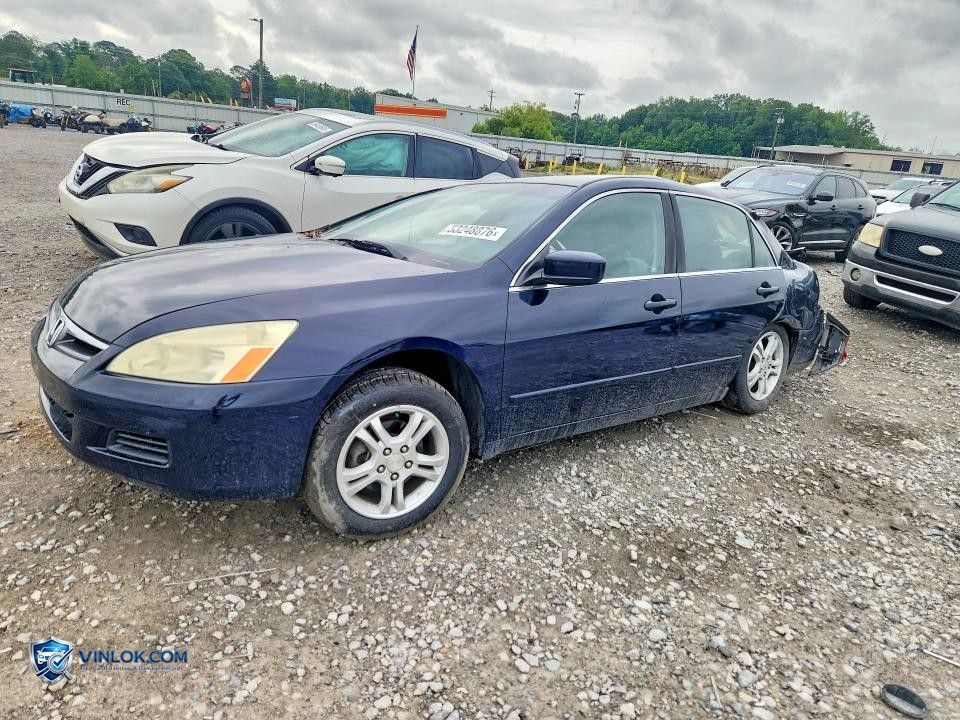 2007 HONDA ACCORD SE – Lot 53248876 auction photo