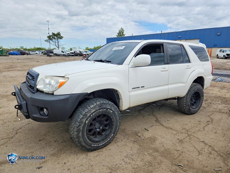 2006 TOYOTA 4RUNNER LIMITED – Lot 53250226 auction photo