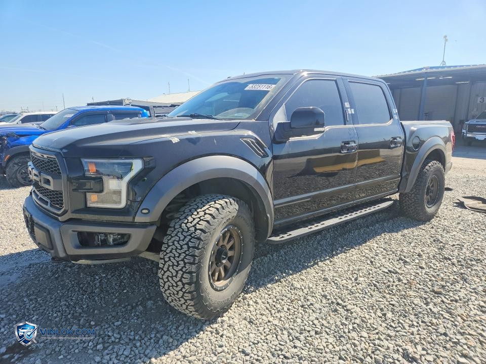 2017 FORD F150 RAPTOR – Lot 53251116 auction photo
