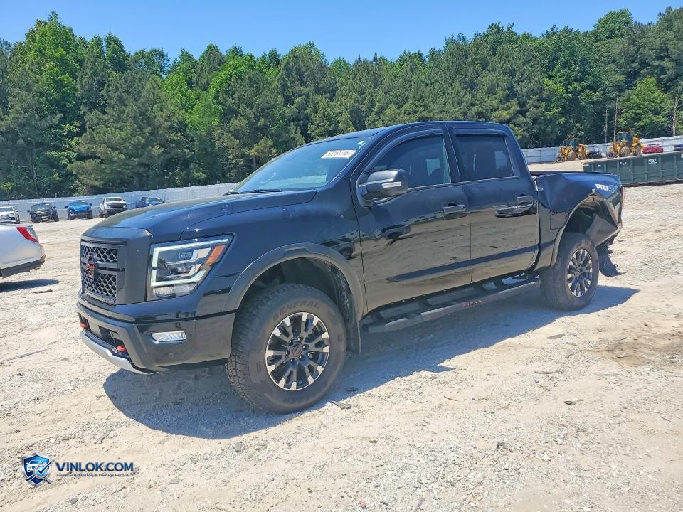 2024 NISSAN TITAN PRO-4X – Lot 53251746 auction photo