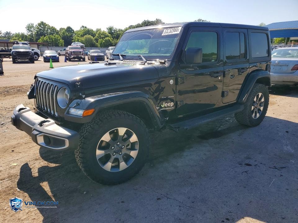2023 JEEP WRANGLER SAHARA – Lot 53252966 auction photo