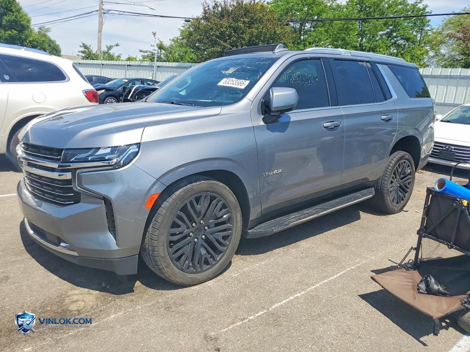 2021 CHEVROLET TAHOE K1500 LT – Lot 53253586 auction photo