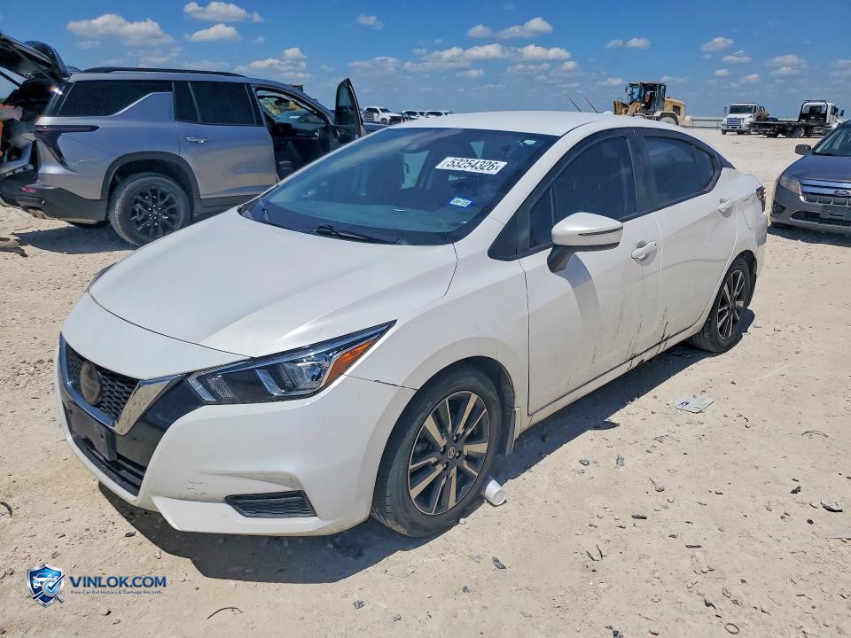2021 NISSAN VERSA SV – Lot 53254326 auction photo