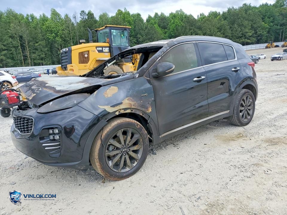 2018 KIA SPORTAGE EX – Lot 53256176 auction photo