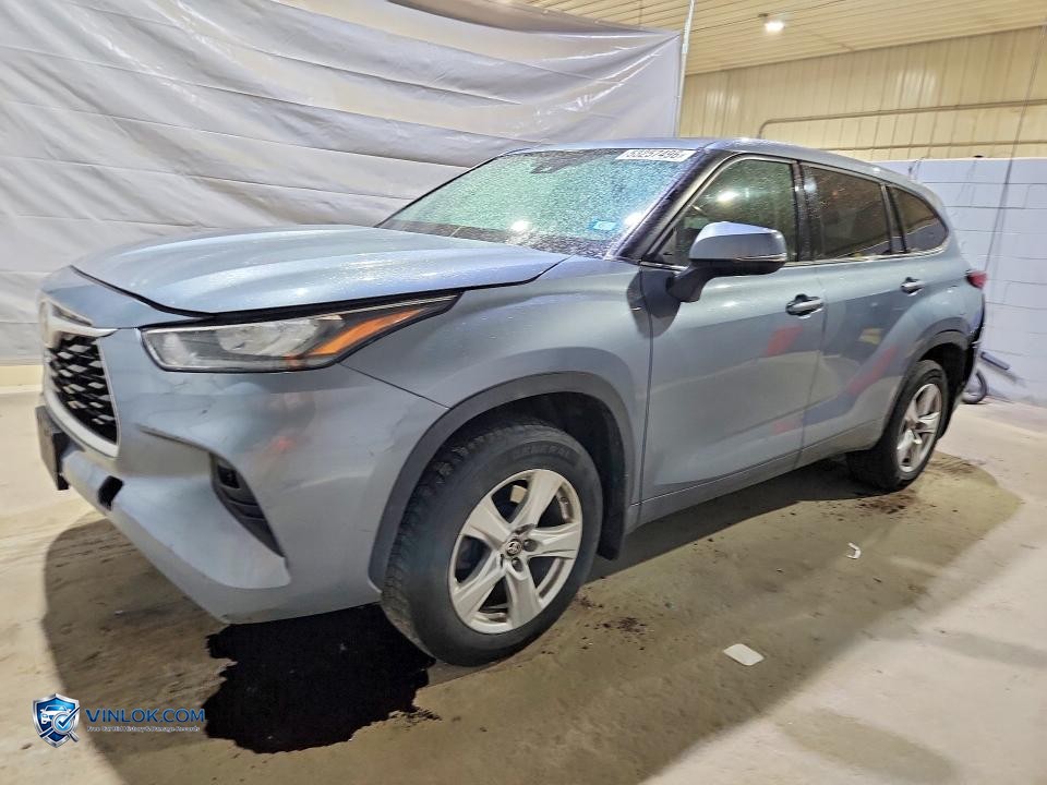 2020 TOYOTA HIGHLANDER LE – Lot 53257496 auction photo