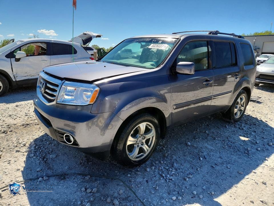 2015 HONDA PILOT EXL – Lot 53260876 auction photo