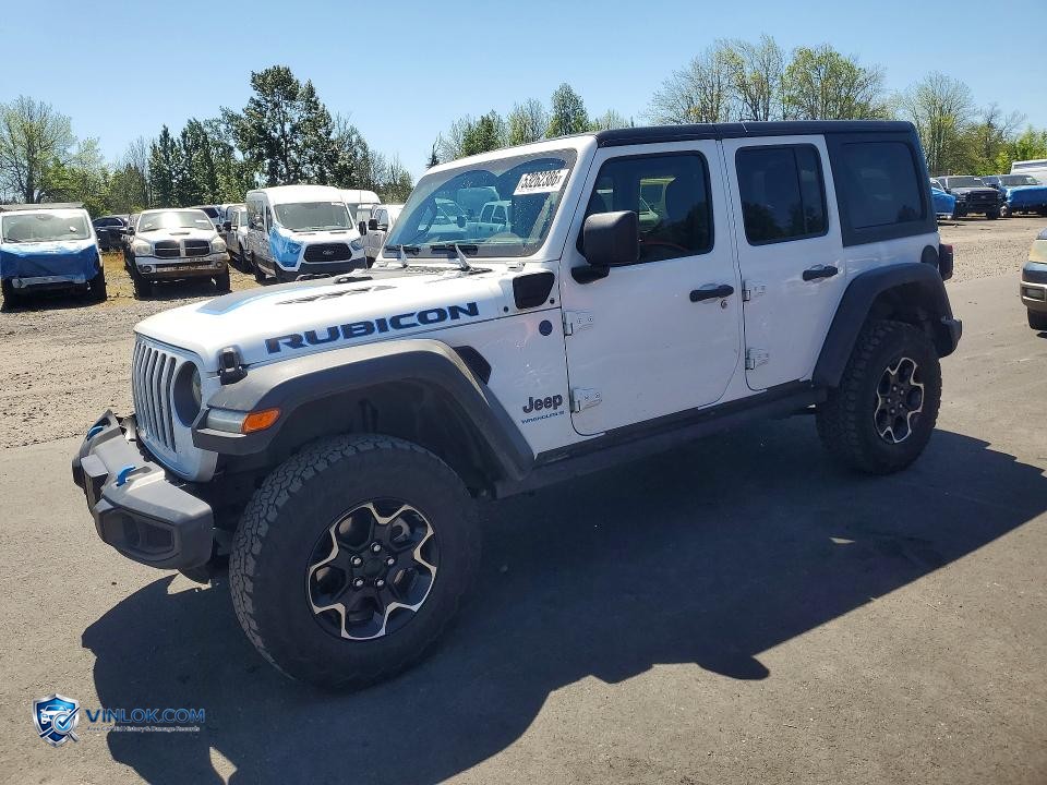 2023 JEEP WRANGLER RUBICON 4XE – Lot 53262386 auction photo
