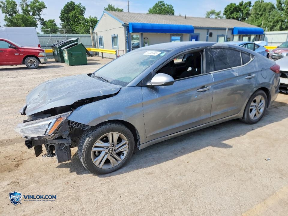 2019 HYUNDAI ELANTRA SEL – Lot 53265046 auction photo