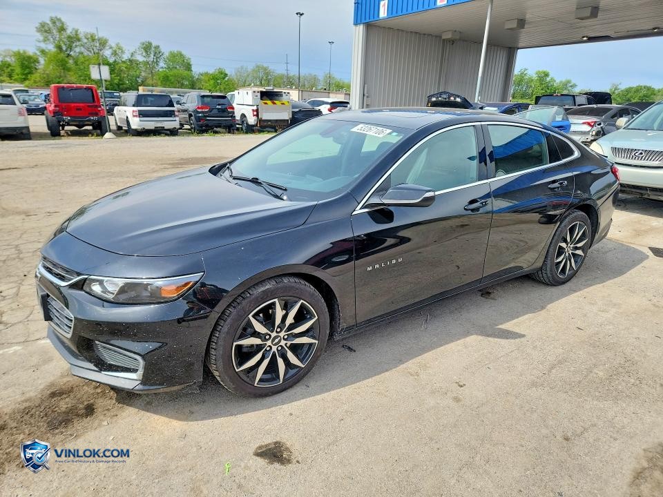 2018 CHEVROLET MALIBU LT – Lot 53267106 auction photo