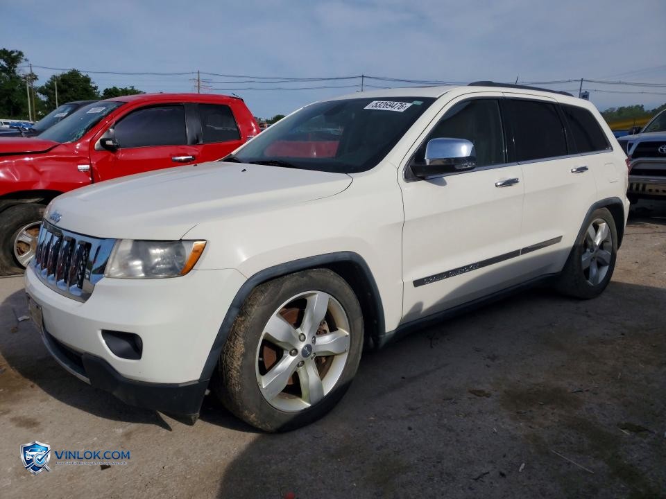 2011 JEEP GRAND CHEROKEE OVERLAND – Lot 53269476 auction photo