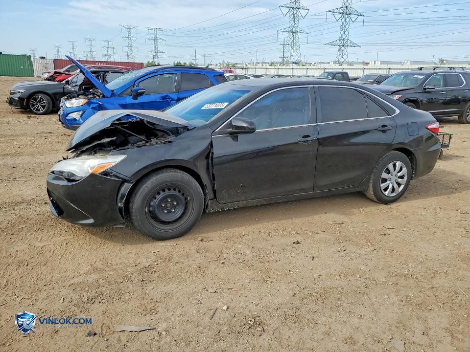 2016 TOYOTA CAMRY LE – Lot 53271086 auction photo
