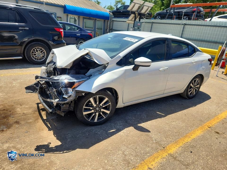 2021 NISSAN VERSA SV – Lot 53274076 auction photo
