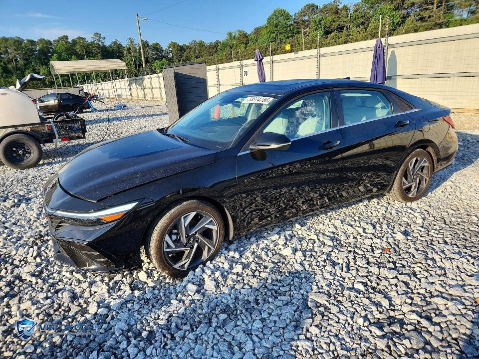 2025 HYUNDAI ELANTRA LIMITED – Lot 53274766 auction photo