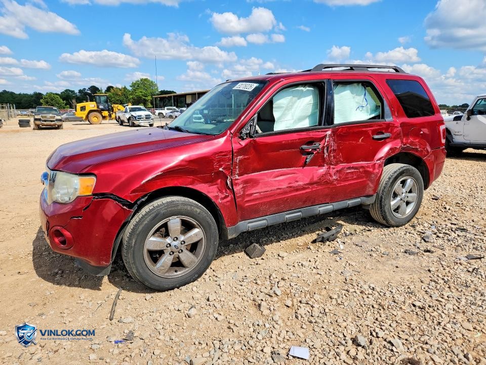 2012 FORD ESCAPE XLT – Lot 53276026 auction photo