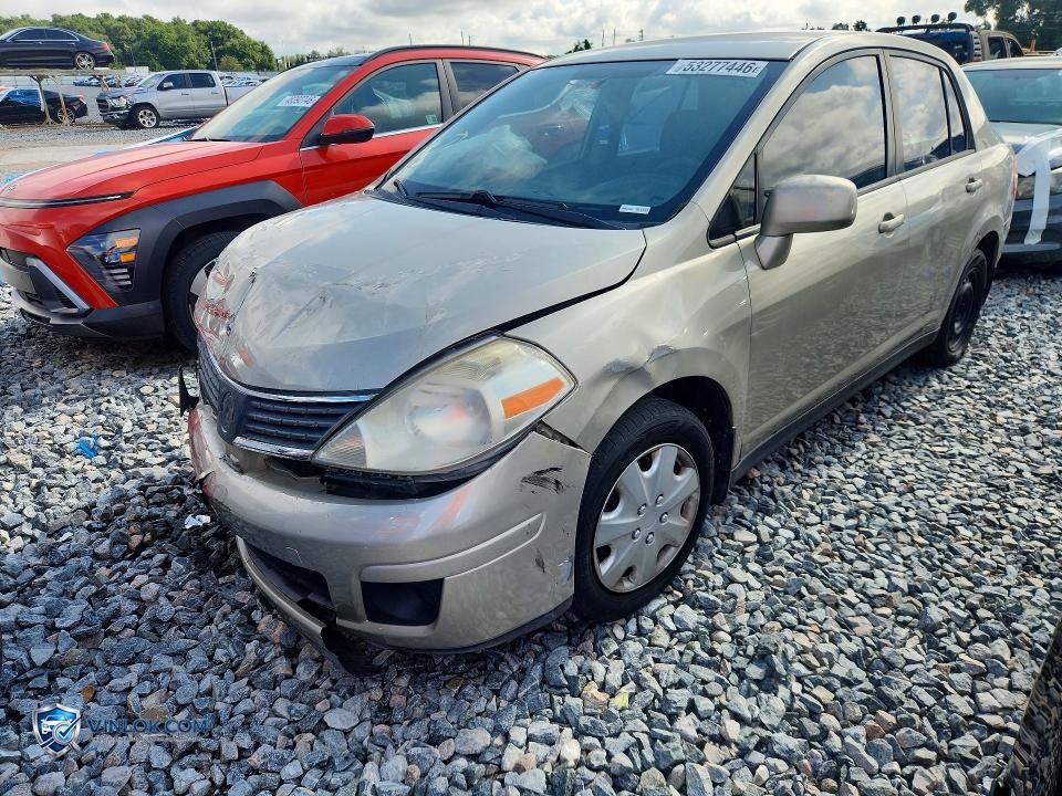 2009 NISSAN VERSA 1.8 S – Lot 53277446 auction photo