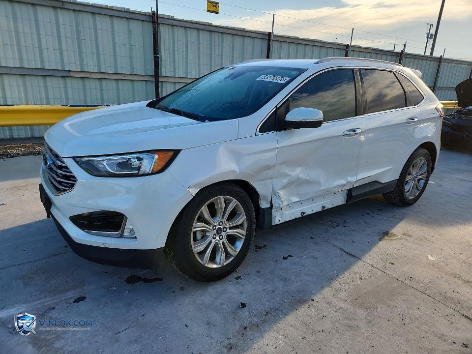 2020 FORD EDGE TITANIUM – Lot 53278476 auction photo