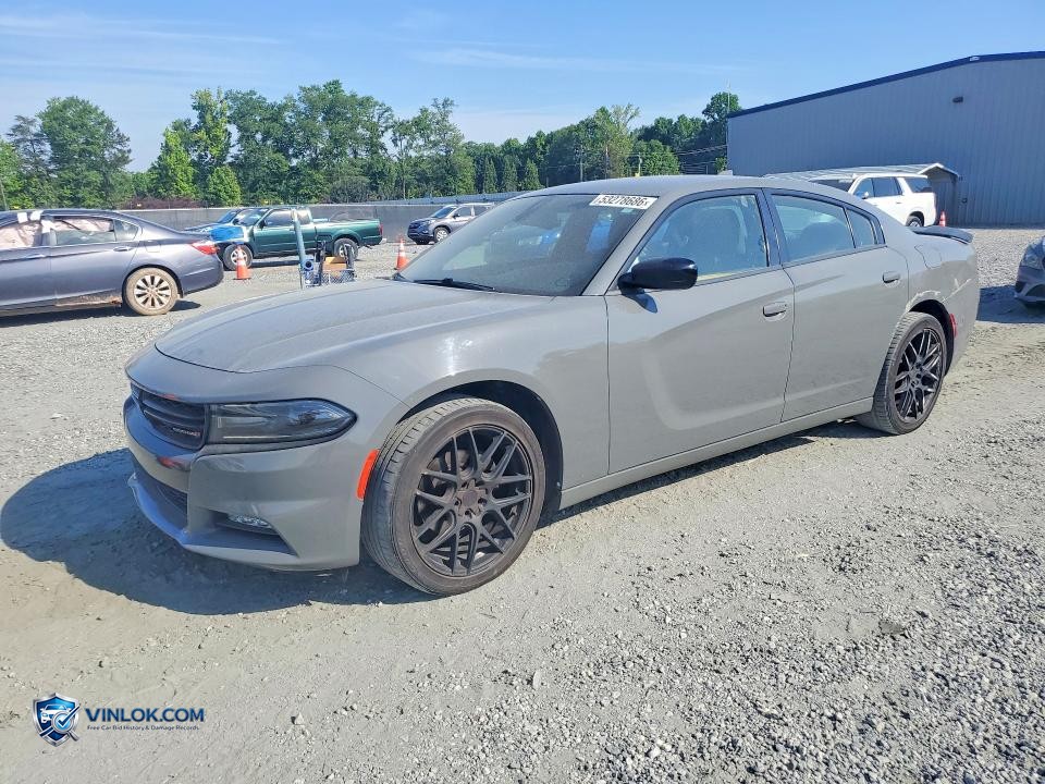 2017 DODGE CHARGER SXT – Lot 53278686 auction photo