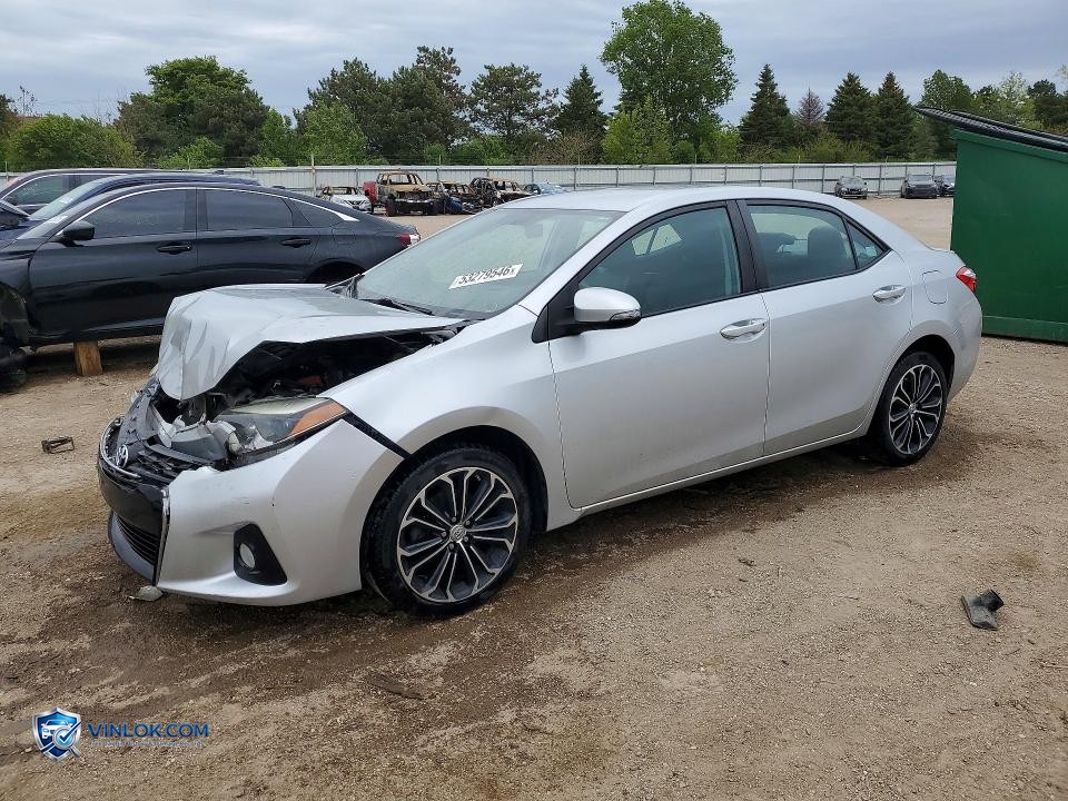2015 TOYOTA COROLLA S PLUS – Lot 53279546 auction photo