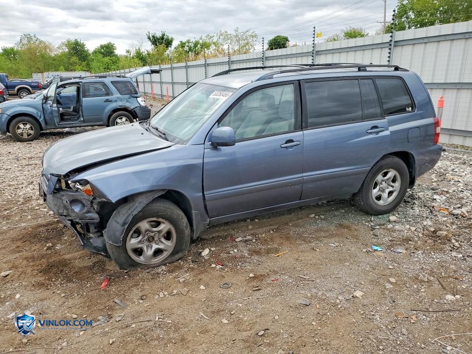 2005 TOYOTA HIGHLANDER BASE – Lot 53280466 auction photo