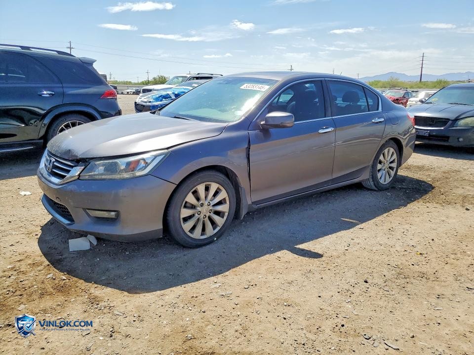2014 HONDA ACCORD EXL – Lot 53283146 auction photo