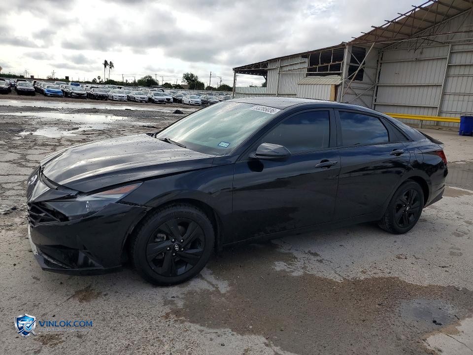2023 HYUNDAI ELANTRA BLUE – Lot 53285036 auction photo