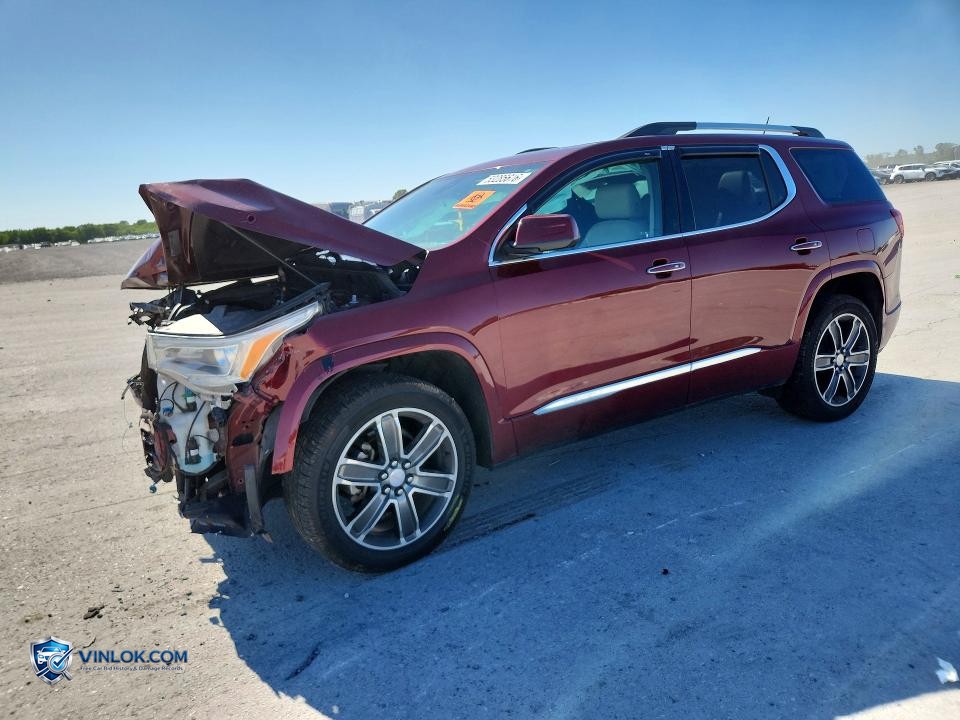 2018 GMC ACADIA DENALI – Lot 53285676 auction photo