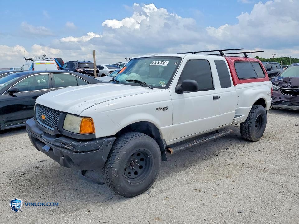 2002 FORD RANGER SUPER CAB – Lot 53286226 auction photo