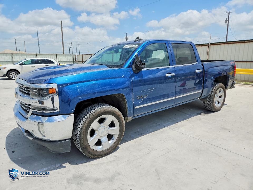 2018 CHEVROLET SILVERADO K1500 LTZ – Lot 53287346 auction photo